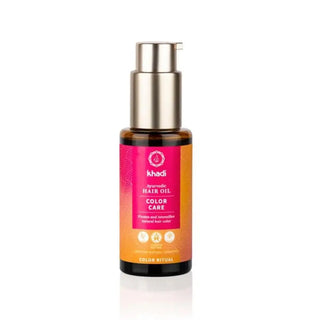 Khadi Ayurvedic Hair Oil för färgvård.