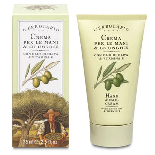 L’Erbolario Lodi Hand & Nail Cream med olivolja och vitamin E