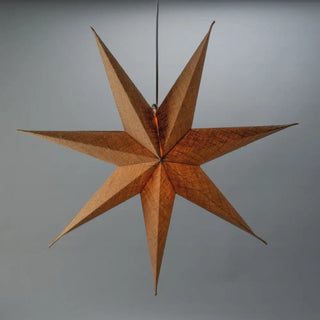 PAPPERSSTJÄRNA NATUR 78CM - KONSTSMIDE