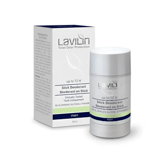 Lavilin Stick Deodorant för män, ger upp till 72 timmars totalt luktskydd.