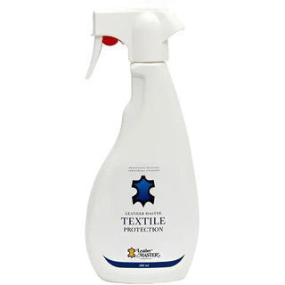 Vit sprayflaska med textilskydd.