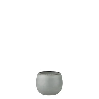 LENE BJERRE Amera Saltskål – Ø6x5 cm, Grå vitt