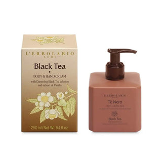 L’Erbolario Kropp och handkräm Svart Te 250ml