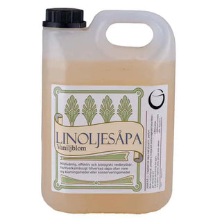 Grunne Linoljesåpa Vaniljblom - 2,5L svart