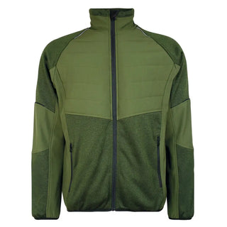 JACKA STICKAD STL 3XL GRÖN - LYNGSOE