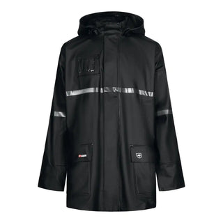 REGNJACKA LR7015 SVART 4XL - LYNGSOE