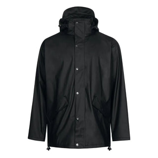 REGNJACKA RECYCLE SVART 4XL - LYNGSOE