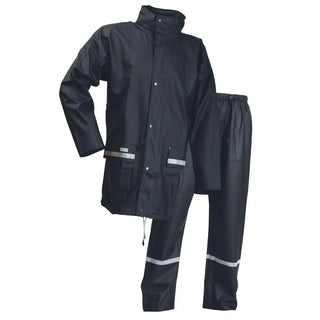 REGNSTÄLL STL 3XL SVART - LYNGSOE