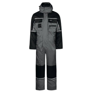 VINTEROVERALL LR7033 XS GRÅ/SVART - LYNGSOE
