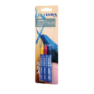 Lyra Timmerkrita 797 Röd/gul/blå 3 - p Sb | CleanNest - LYRA | CleanNest