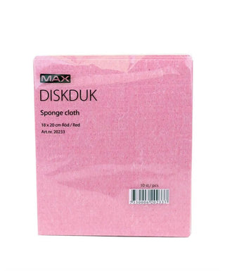 MAX Diskduk Max Röd 18x20cm 10st | CleanNest - MAX | CleanNest