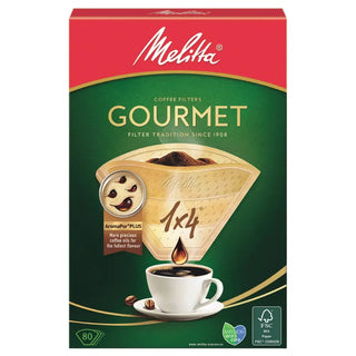 KAFFEFILTER GOURMET 1X4 80P - MELITTA