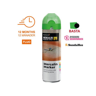 MARKERINGSFÄRG MERC. FLUO GRÖN - MERCALIN