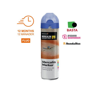 MARKERINGSFÄRG MERC. FLUO BLÅ - MERCALIN