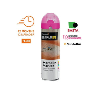 MERCALIN MARKERINGSFÄRG MERC. FLUO PINK | CleanNest - MERCALIN | CleanNest
