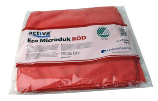 Microduk Activa Eco Röd - 32x32cm - CleanNest