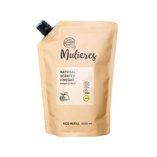 Naturligt doftande refillpåse med vinäger med en fräsch citrusdoft.