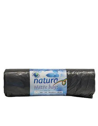 Natura - Avfallspåsar 40 L Grå Dragsnöre - Natura | CleanNest