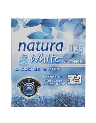 Natura Tvättmedel Vitvätt - 1kg - CleanNest