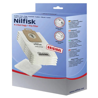 NILFISK DAMMSUGARPÅSE SELECT 4P | CleanNest - NILFISK | CleanNest
