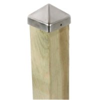NORDICFENC STOLPHATT ROSTFRI 101X101MM - | CleanNest - NORDICFENC | CleanNest