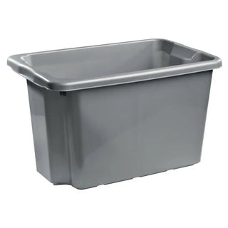 NPL FÖRVARINGSBOX 55L SILVER 7550 | CleanNest - NPL | CleanNest