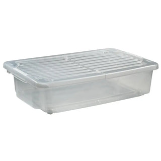 FÖRVARINGSBOX M HJUL 55L TRANSP NPL - NPL