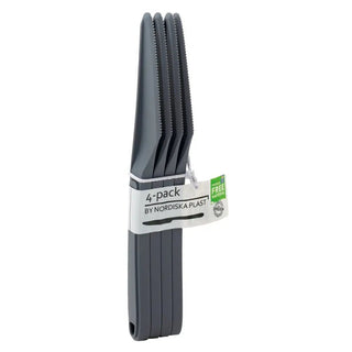 NPL KNIV FLERGÅNGSBESTICK GRÅ 4-PACK | CleanNest - NPL | CleanNest