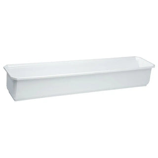 BLOMLÅDA 50CM VIT PLAST  NYBY - NYBY