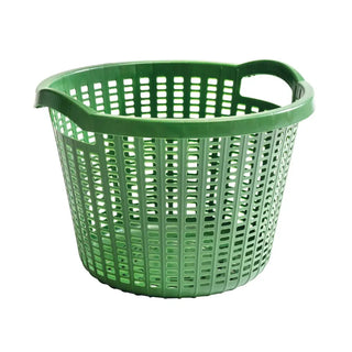 Nyby Lövkorg rund ERGO Grön Recycled - 55L - CleanNest