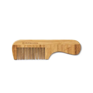 Olivia Garden Bamboo Touch Comb 3 grovtandad kam med handtag