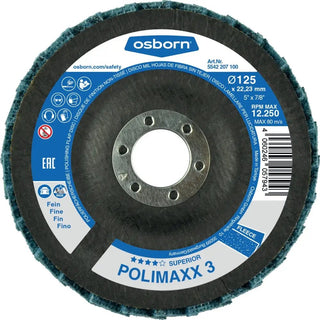 Osborn Polerrondell 125x22,23 Fin | CleanNest - OSBORN | CleanNest
