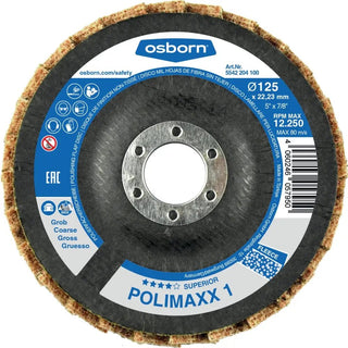 Osborn Polerrondell 125x22,23 Grov | CleanNest - OSBORN | CleanNest