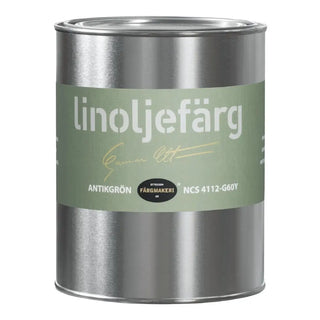 LINOLJEFÄRG ANTIKGRÖN 1L - OTTOSSON