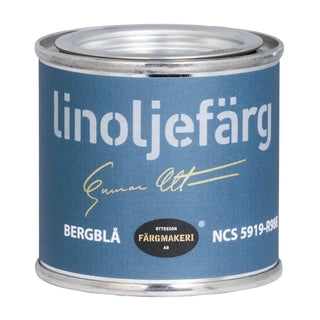 LINOLJEFÄRG BERGBLÅ 0,1L - OTTOSSON