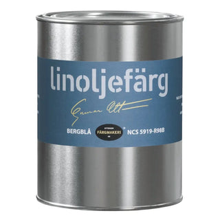LINOLJEFÄRG BERGBLÅ 1L - OTTOSSON