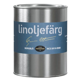 Ottosson Linoljefärg Bergblå 1l - | CleanNest - OTTOSSON | CleanNest