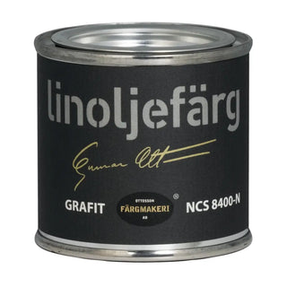LINOLJEFÄRG GRAFIT 0,1L - OTTOSSON