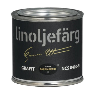 Ottosson Linoljefärg Grafit 0,1l | CleanNest - OTTOSSON | CleanNest