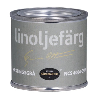 LINOLJEFÄRG HASTINGSGRÅ 0,1L - OTTOSSON