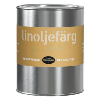 LINOLJEFÄRG HERRGÅRDSGUL 1L - OTTOSSON