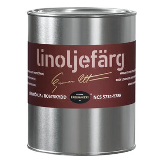LINOLJEFÄRG JÄRNMÖNJA 1L - OTTOSSON
