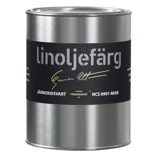 Ottosson Linoljefärg Järnoxidsvart 1l | CleanNest - OTTOSSON | CleanNest