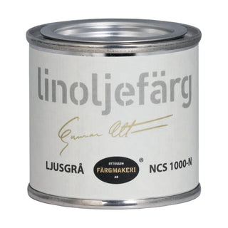 LINOLJEFÄRG LJUSGRÅ 0,1L - OTTOSSON
