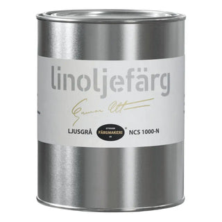 LINOLJEFÄRG LJUSGRÅ 1L - OTTOSSON