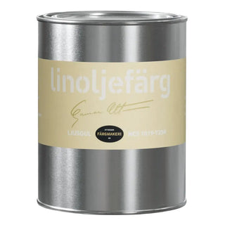 LINOLJEFÄRG LJUSGUL 1L - OTTOSSON
