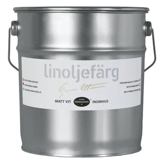 Ottosson Linoljefärg Matt Vit Inne 3l | CleanNest - OTTOSSON | CleanNest