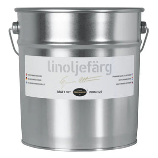 Ottosson Linoljefärg Matt Vit Inne 5l | CleanNest - OTTOSSON | CleanNest