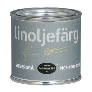 LINOLJEFÄRG SILVERGRÅ 0,1L - OTTOSSON