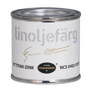 Ottosson Linoljefärg Vit Titan-zink 0,1l | CleanNest - OTTOSSON | CleanNest